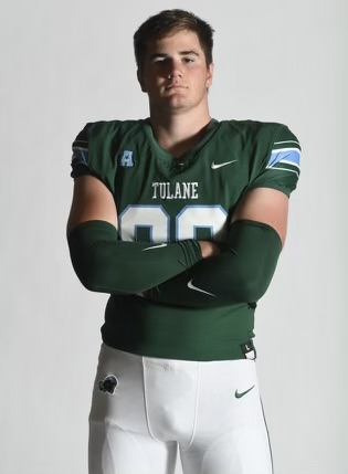 Parker Petersen at 265 lb — Tulane