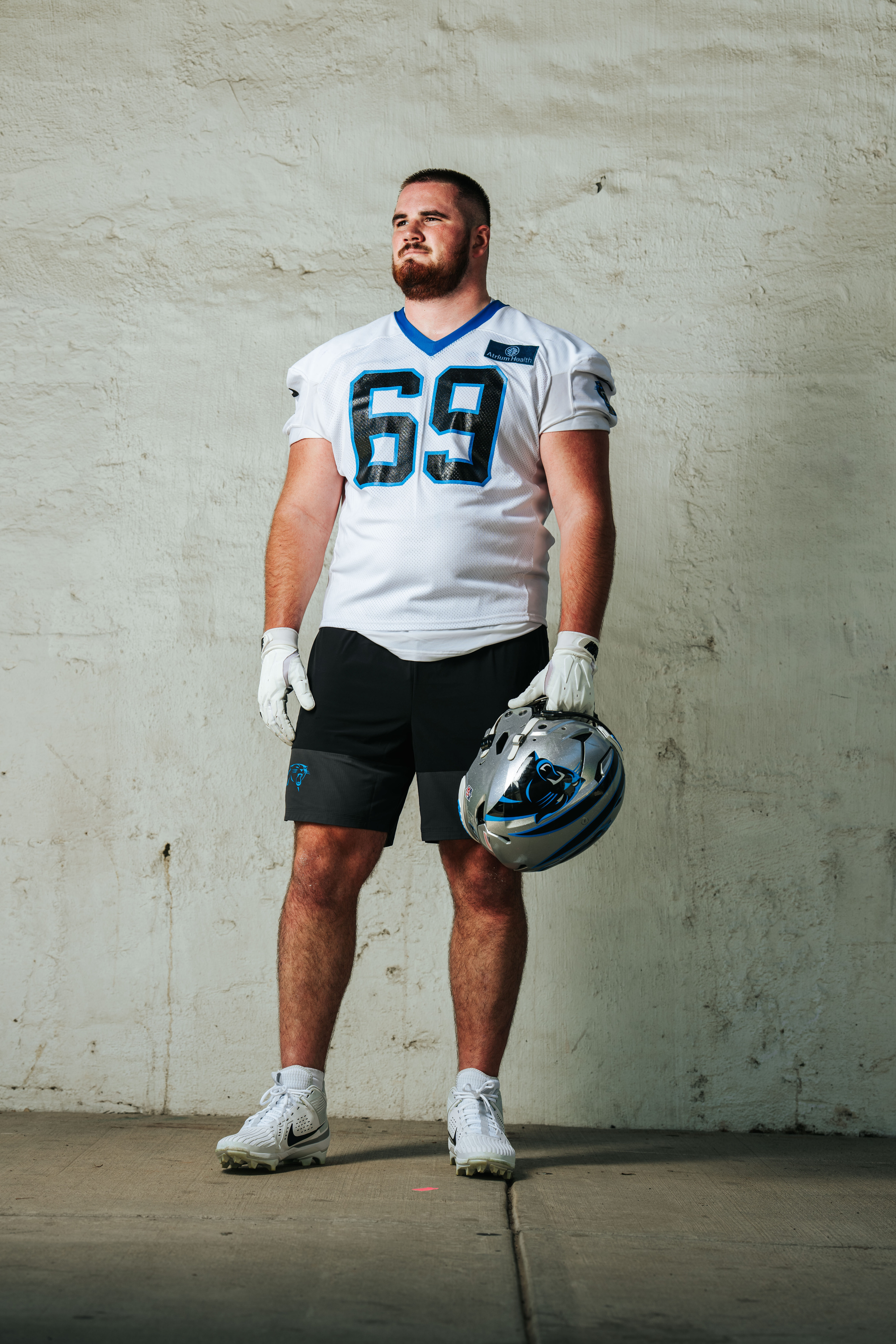 Parker Petersen at 320 lb — Carolina Panthers